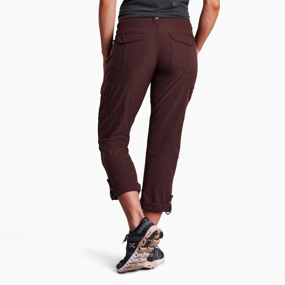 Kuhl Women's Freeflex Roll-Up Pants Size 10 Reg  BARBERRY Hiking Outdoor - Picture 2 of 12